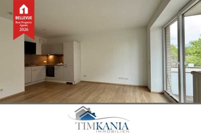 Helle 3-Zimmer-Wohnung mit Balkon und moderner offener Küche zum Wohlfühlen