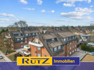Delmenhorst-Adelheide | Großzügige DG-Wohnung mit umlaufendem Eckbalkon und PKW-Stellplatz