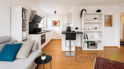 Sanierte 2 Zimmer Wohnung mit Balkon und Garage - Josefiau