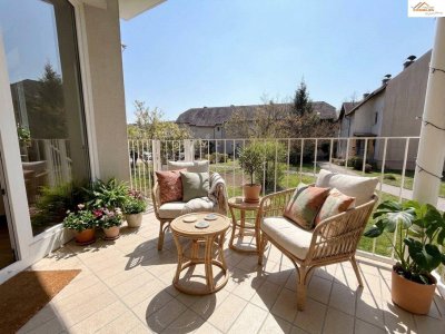 Helle und freundliche 3-Zimmer-Wohnung mit Terrasse im Grünen