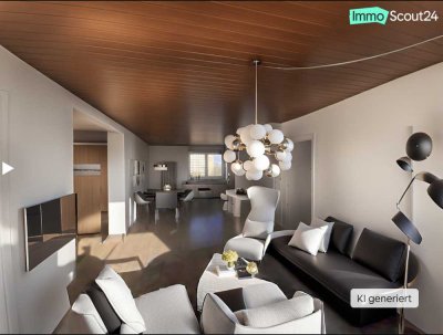 3-Zimmer-Penthouse-Wohnung mit Münsterblick und Balkon