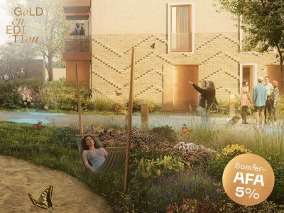 Cleveres Investment: Apartment direkt am Business Campus mit privater Terrasse