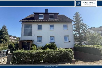 Solides Mehrfamilienhaus auf einem Eigentumsgrundstück in Stadtnähe