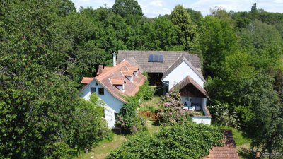 Rarität: Traditioneller Dreikanthof mit ca. 1 ha Gfl. in absoluter Alleinlage
