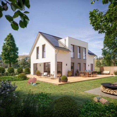 Bauplatz verfügbar: Lebensträume verwirklichen - Fertighaus mit Festpreis!