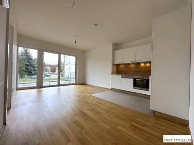 Beeindruckend aufgeteilte 2 - Zimmer Garten Wohnung in ausgezeichneter Lage direkt in Wr. Neustadt - Nähe Zentrum / KH Wr. Neustadt