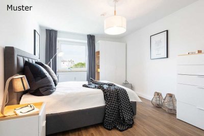 Familienwohnung mit Balkon im Grünen!
