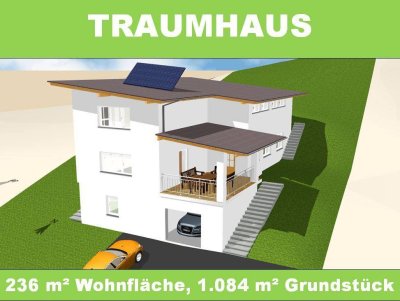 Großzügiges Traumhaus in sonniger Aussichtslage