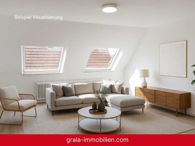Frisch renovierte Dachgeschosswohnung in zentraler Lage von Herford