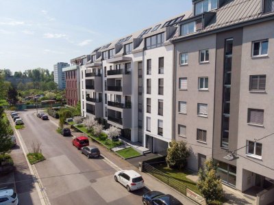 BAUSTART erfolgt! - Exklusiver Erstbezug mit Balkon in zentraler Lage - 3-Zimmer-Wohnung in Linz! PILLmein