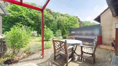 Naturnah wohnen in 5 Zimmer-RMH mit Garten und Waldzugang in Mannheim-Gartenstadt