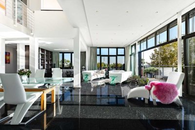 Penthouse für Kenner – unverbaubare Weite, diskrete Privatsphäre & geschütztes Wohnen