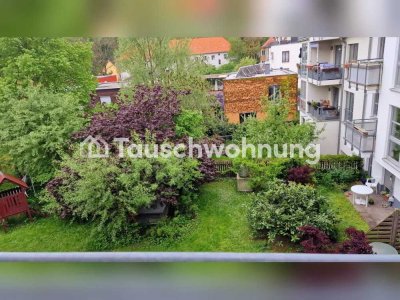 Tauschwohnung: Helle und ruhige 3 Zimmerwohnung mit Balkon nahe Auwald