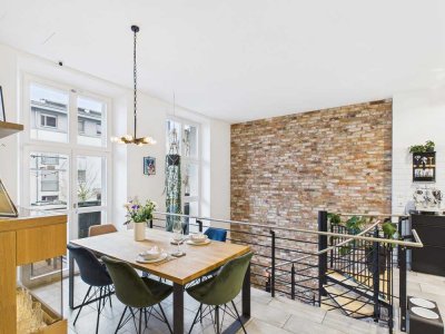 Provisionsfrei - Klimatisierte Maisonette - Garten, 2 Balkone - Stellplatz - Nähe Südstadtpark