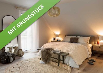 Mit Grundstück, das flexible Massivhaus "FürDich" in Söllingen.