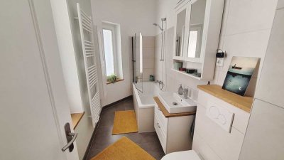 Renovierte 3-Zimmer-Wohnung mit Balkon in zentraler und ruhiger Lage
