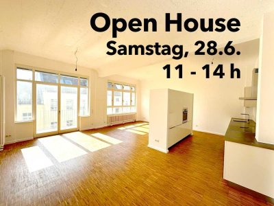 Helles Loft-Apartment mit TG-Stellplatz-Option; frei ab sofort