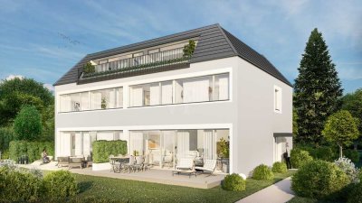 Provisionsfrei Neubau von hochwertigen Villenhälften in zentraler Lage von Kaufbeuren