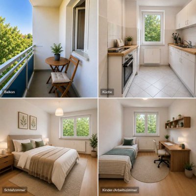 Top-Lage in Magdeburg: Helle 3-Zimmer-Wohnung mit Balkon, Keller & perfekter Anbindung