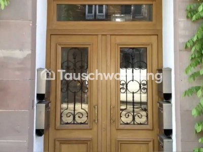 Tauschwohnung: Helle 4-Z. Altbauwhg. gegen größere Whg oder Haus.