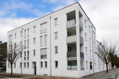 Großzügige 3-Zimmer-Wohnung in moderner Wohnanlage, offener Wohn-Ess/Kochbereich und sonniger Balkon