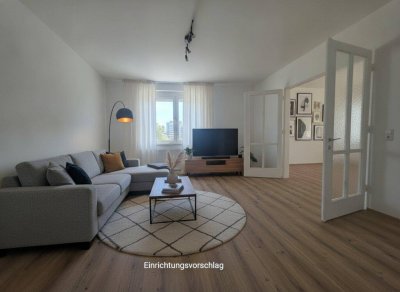 NEU SANIERTE, helle 3 Zimmerwohnung nahe Südbahnhofmarkt