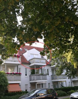 Top 2-Raum-Maisonette mit Balkon u. EBK im Hansapark 2.OG+DG