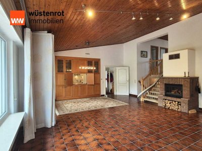 Großzügiges Einfamilienhaus mit Kamin, Sauna und Gartenparadies  – auf Wunsch mit Sanierungspaket