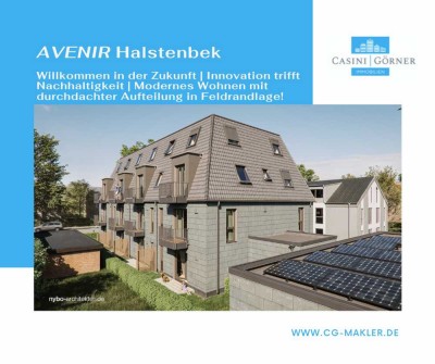 AVENIR HALSTENBEK: Ökologische, nachhaltige + zukunftsorientierte Bauweise mit Nachhaltigkeitssiegel