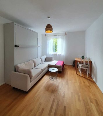Voll möbliertes 1-Zimmer Apartment an der Isar & Nähe Glockenbachviertel inkl. Internet