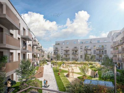 Ruhige 2-Zimmer-Wohnung mit Terrasse und Quartiersflair