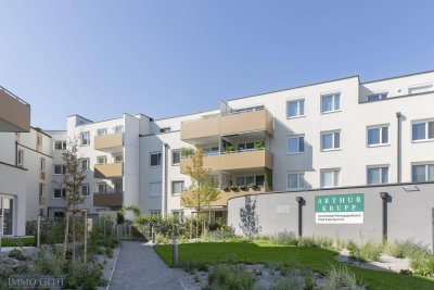 WOHNEN MIT ZUKUNFT: MODERNE 2-ZIMMER-WOHNUNG MIT GROSSER TERRASSE &amp; PROVISIONSFREIER KAUFOPTION IM ZENTRUM VON NEUNKIRCHEN!