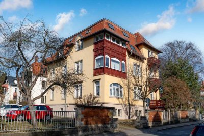 Stilvoll Wohnen in Top-Lage Dresden-Bühlau! 3-Raum-Maisonette mit Balkon und Stellplatz!