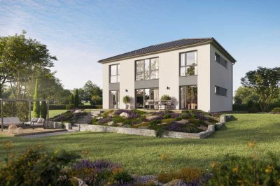 Neubau Stadtvilla auf Erbpachtgrundstück in KFW40 +