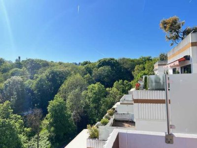 Aufgepasst! Der Blick - Die Wohnlage  - und das Penthouse-Feeling -das passt