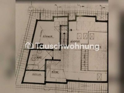 Tauschwohnung: DG in der Innenstadt