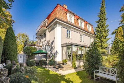 Charmante Erdgeschoss-Wohnung in Stadtvilla