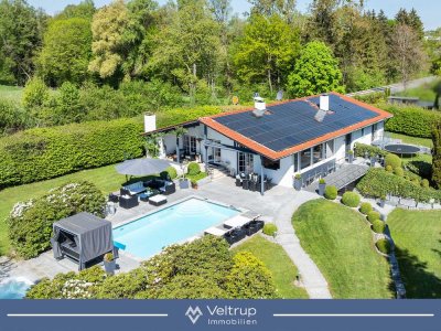 EXKLUSIVES FAMILIENANWESEN AM AMMERSEE: WOHNEN WIE IM LUXUSHOTEL