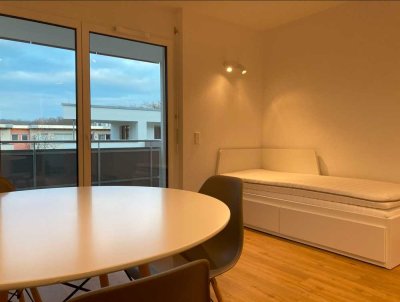 Möblierte 1-Zimmer-Wohnung mit Balkon im Herzen von Heilbronn zu vermieten