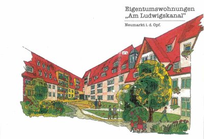 Ludwigskanal! Schöne 2-Zimmer-Wohnung