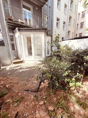 Charmante 3,5-Gartenwohnung im Herzen von Bockenheim