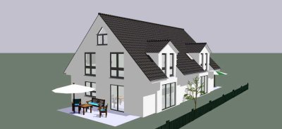 **Neubau eines verbundenen EFH mit 420 m² Grundstück in toller Lage von Rosenthal!