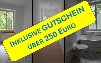 ++GUTSCHEIN++ 250 € zur Einrichtung für die attraktive Zwei-Zimmer-Wohnung