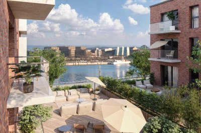2 Zimmer Neubauwohnung mit Balkon und eigener Dachterrasse