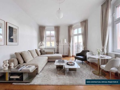 Charmante 2-Zimmer-Altbauwohnung in Lichtenberg Voll möbliert & bezugsfertig
