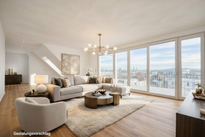 Panorama. Privatsphäre. Perfektion. – Penthouse mit außergewöhnlicher Dachterrasse