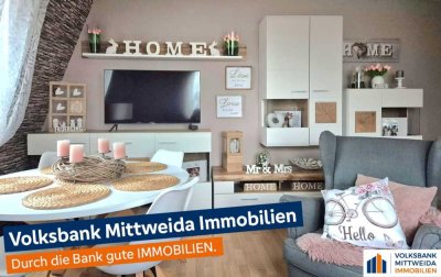 Gemütliche 3-Zimmer-Dachgeschosswohnung am Schwanenteich in Mittweida!