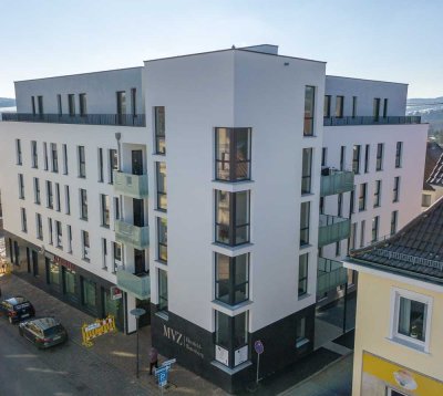 Tolle 4-Raum-Wohnung in Bebras Mitte mit Einbauküche, Südbalkon und TG-Stellplatz