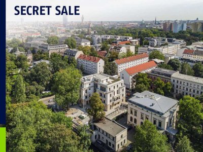 Gottschedstraße: Wohnen, wo Leipzig sich trifft – bezugsfrei, 3 Zimmer, Dachloggia, Aufzug, Parkett