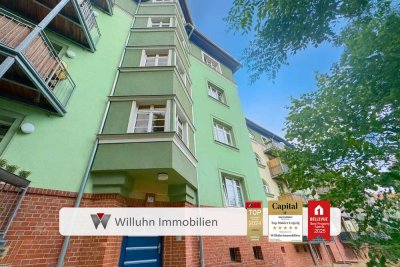 4%-Anfangsrendite im begehrten Dunckerviertel | Süd-Ost-Loggia | Wannenbad | Gemeinschaftsgarten